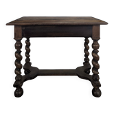 Louis XIII desk in solid walnut