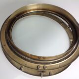 Brass opening partition window