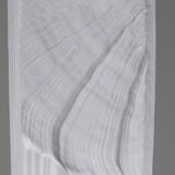 Vase en porcelaine texturée, 1980s