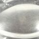 Flat oval silver metal Boulenger