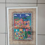 Tableau motif tribal