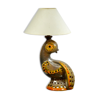 Foot floor Zoomorphic years lamp 70 fat lava