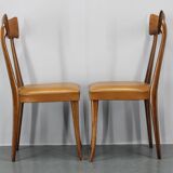 1950s Set of Four Italian Dining Chairs