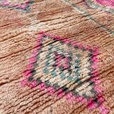 Moroccan vintage carpet boujad 165x370 cm