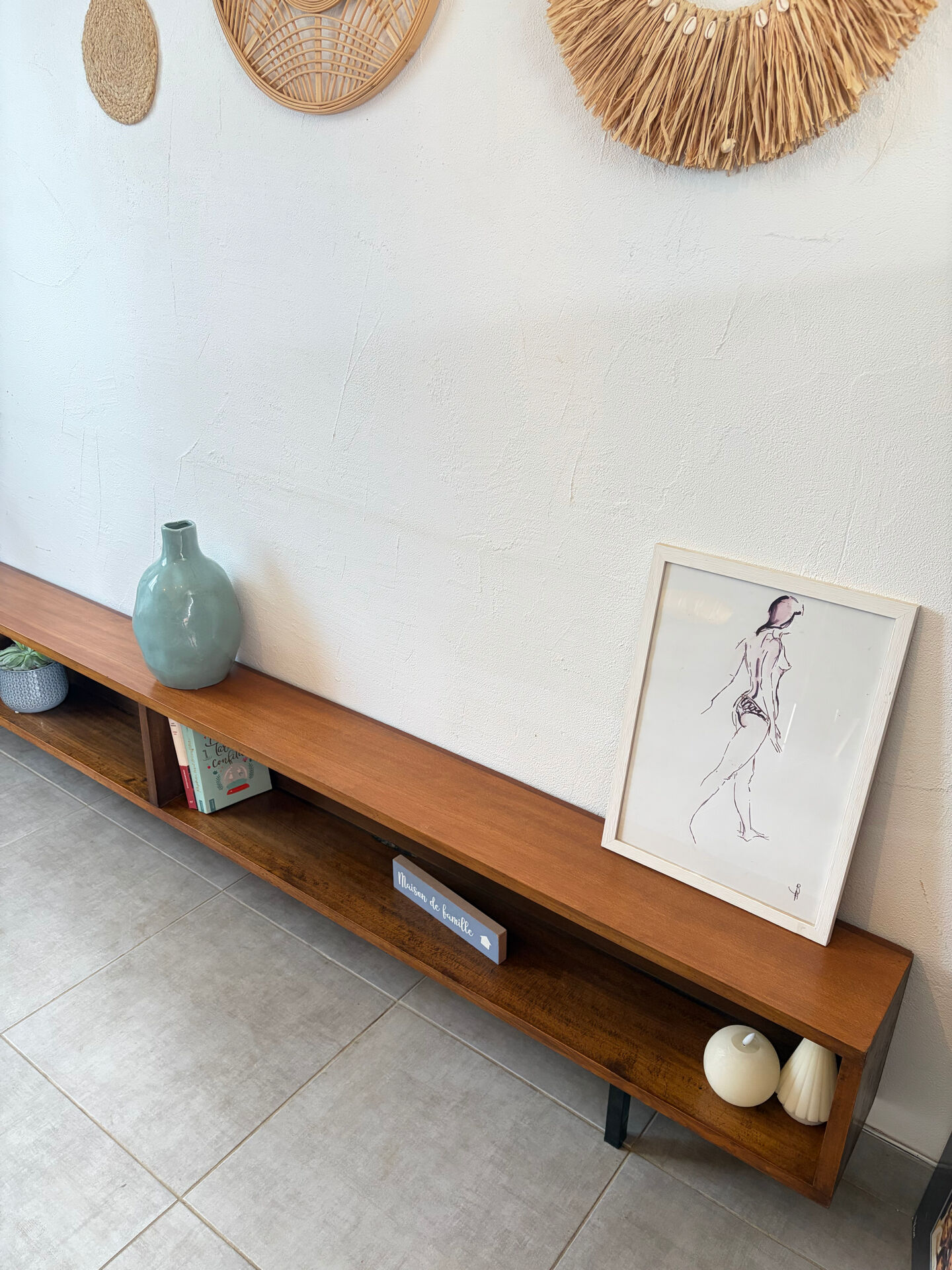 Vintage low enfilade (shallow)