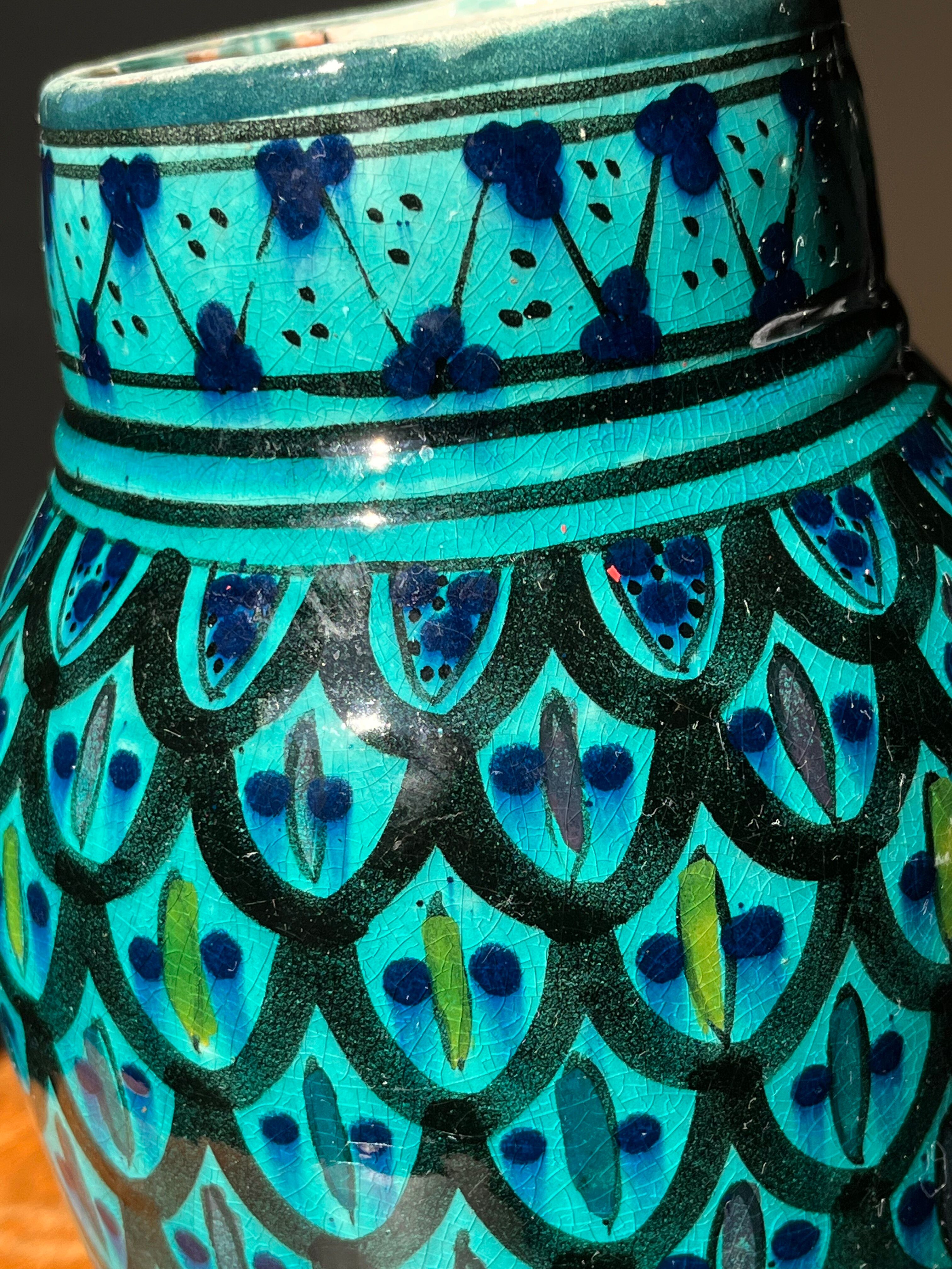 Oriental ceramic vase