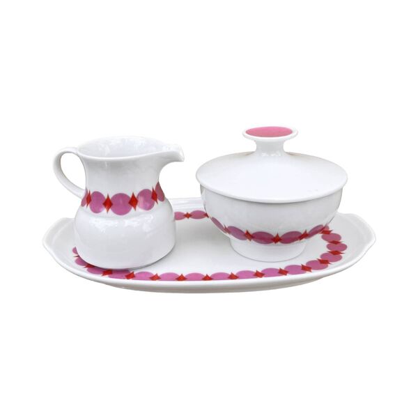 Service à café en porcelaine Thomas-Rosenthal, Allemagne, années 1970.