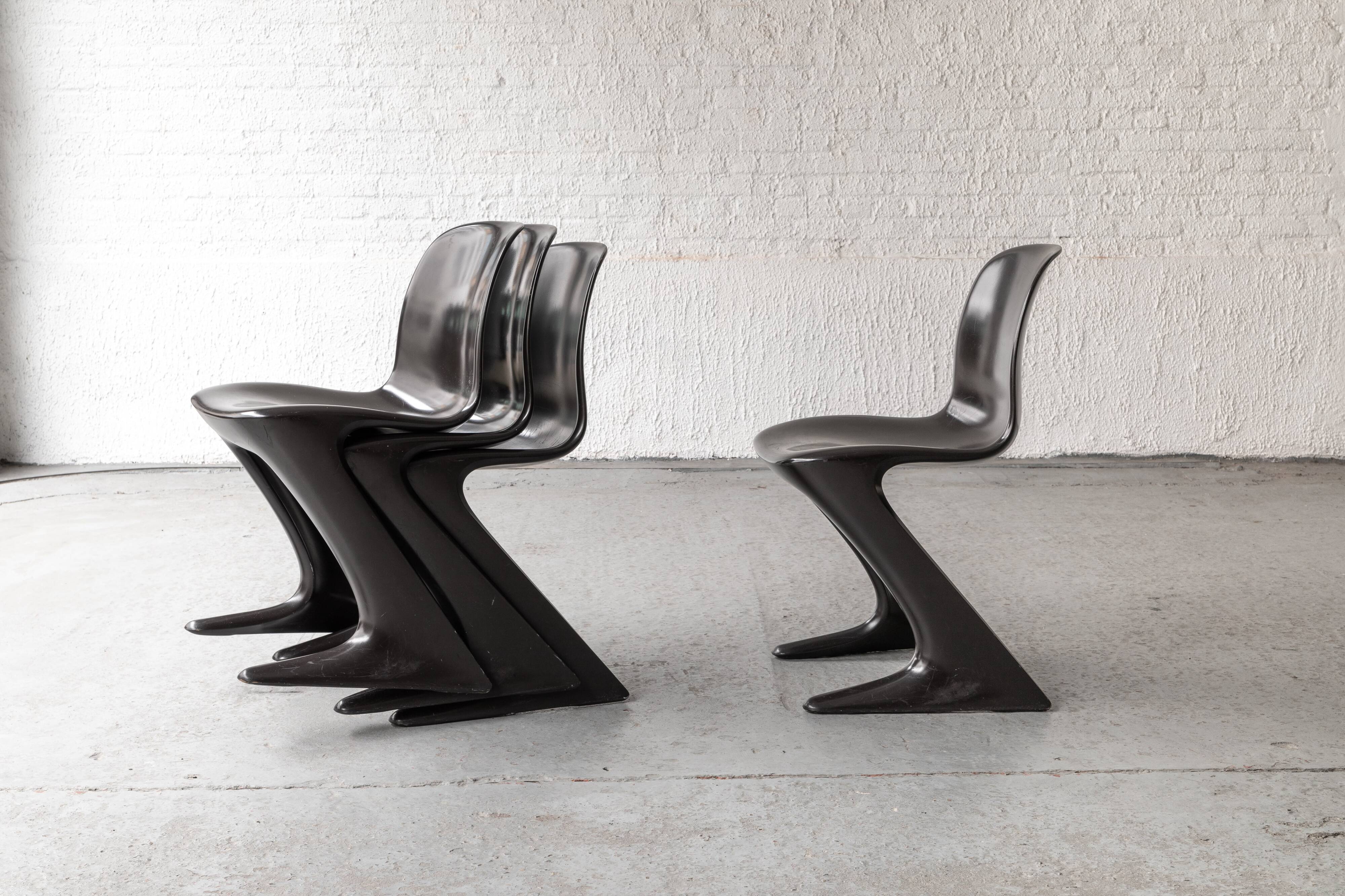 Dining chairs ‘Z-chair’ by Ernst Moeckl