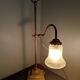 Large antique lamp collar sign art nouveau