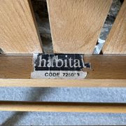 4 folding wooden chairs for Habitat, 1980