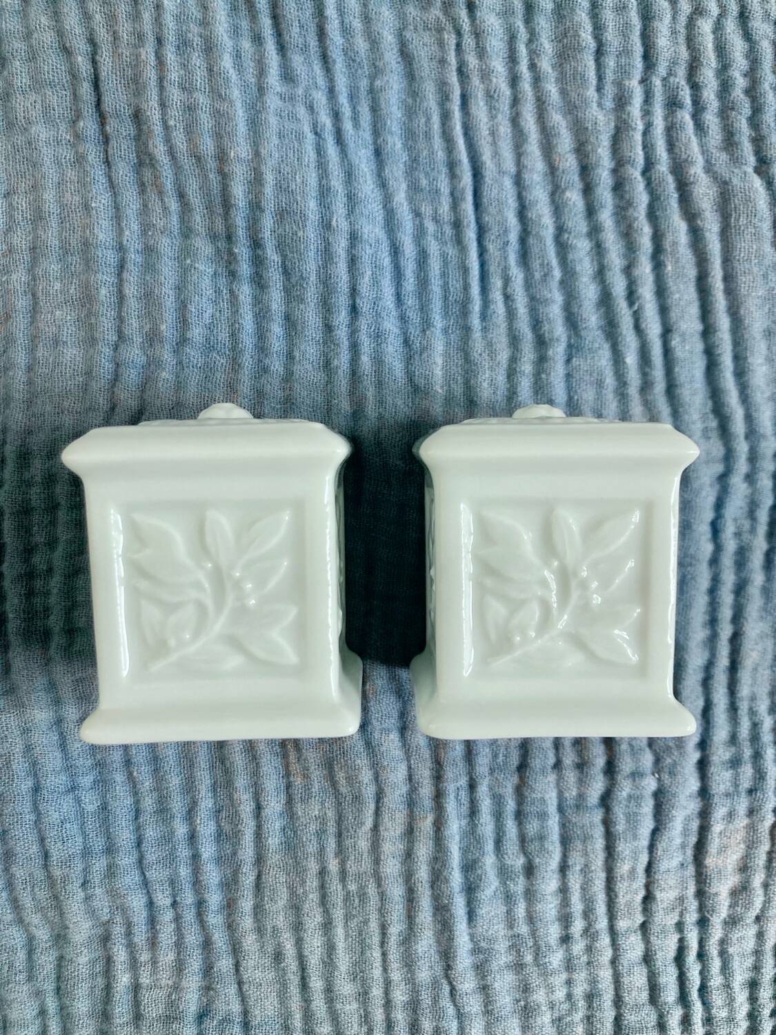 Bernardaud Limoges salt and pepper shakers