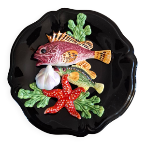 Assiette trompe l'oeil
