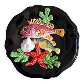 Assiette trompe l'oeil