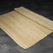 Tapis indien en jute tissé à plat, années 1970