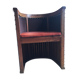 Vintage armchair in oak