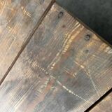 Vintage wooden chest / side table / coffee table