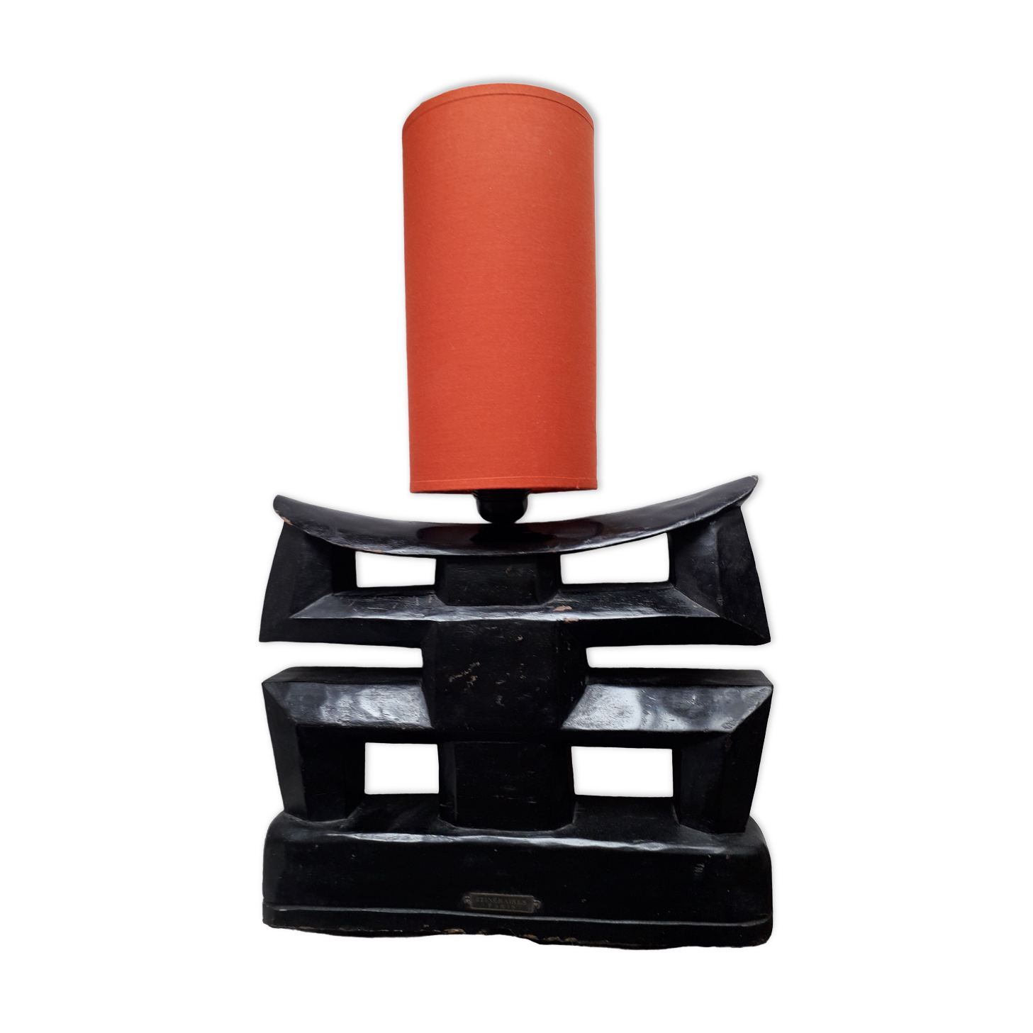 Vintage ethnic style lamp Itineraries Paris