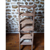 Chaise escabeau ancienne