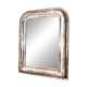 Miroir Louis-Philippe ancien feuille d’argent, XIXème