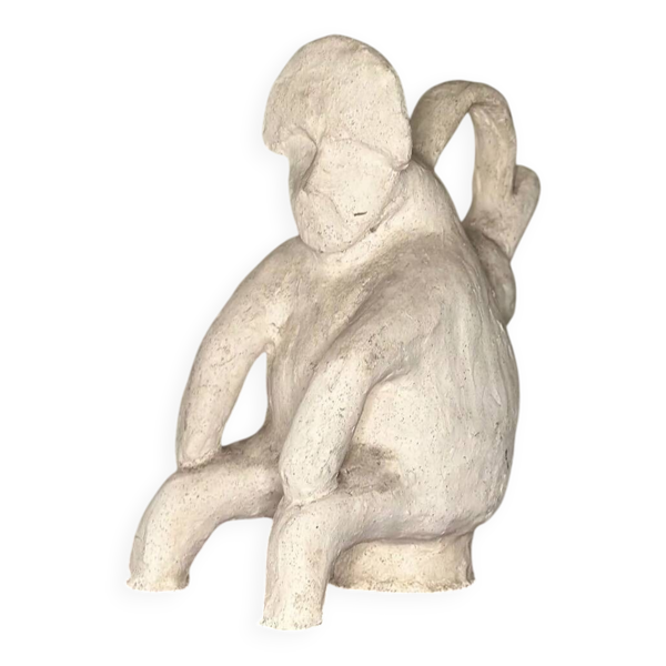 Sculpture en terre cuite anthropomorphe — Beyit