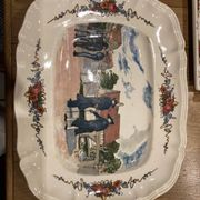 Plat à cake +ravier+plat rectangulaire obernai