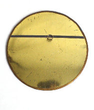 Moroccan copper and brass mirror