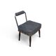 1940s modernist avantgarde tubular steel chair