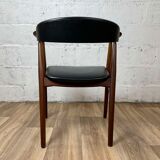 Vintage Scandinavian teak armchair model 213 by Th Harlev for Farstrup Møbler, 60s