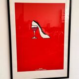 Big original poster by Tomas Salamon - Playboy's world / Baťa, 1992