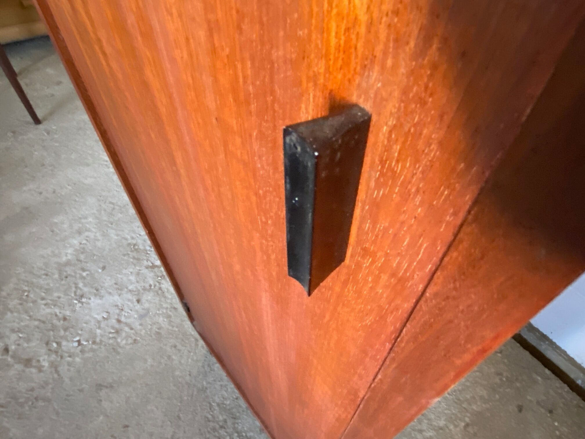 High cabinet one teak door 60s