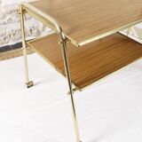 Vintage vinyl holder trolley