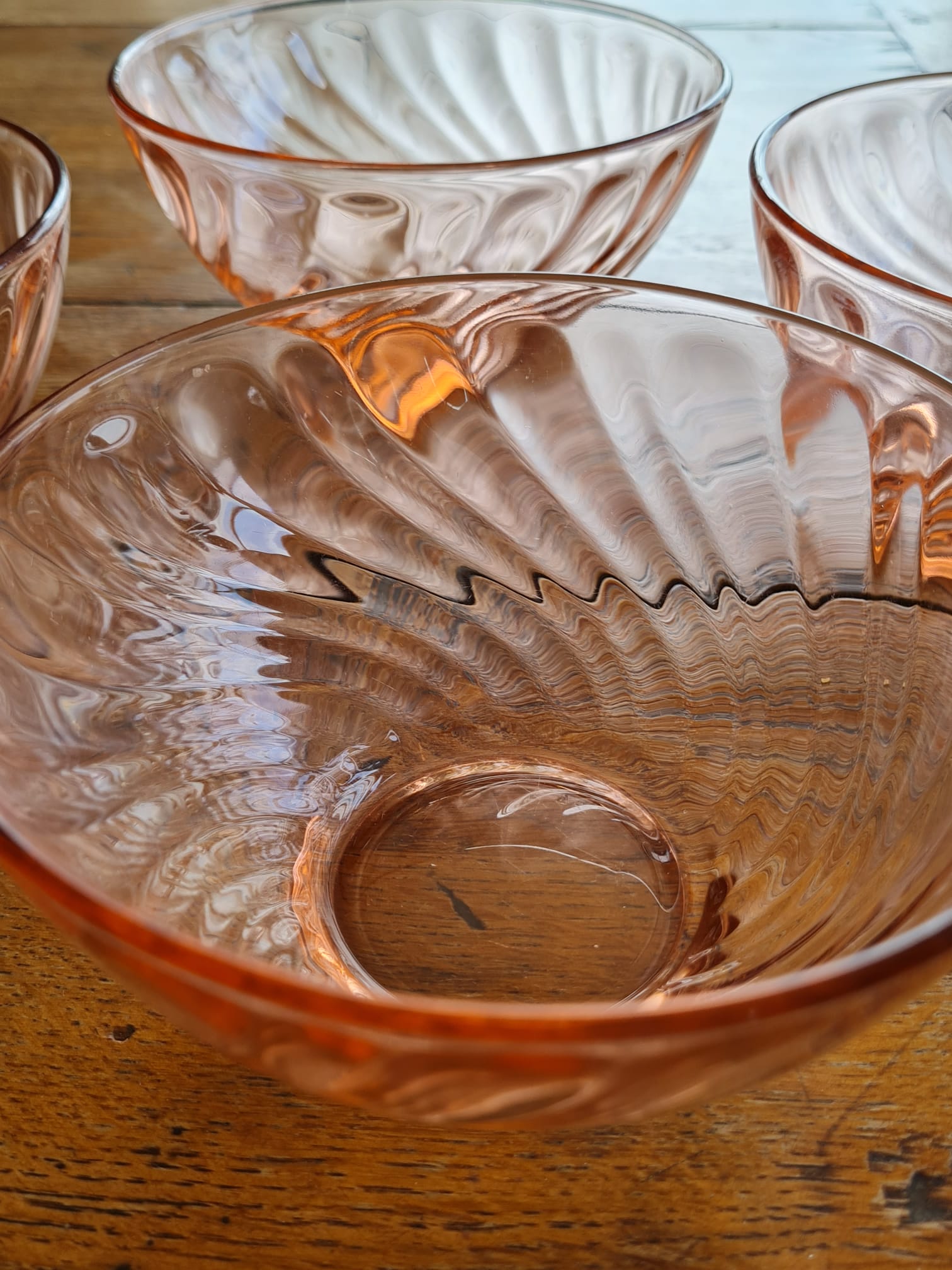 Set of 4 bowls arcopal model rosaline