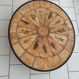Roger Capron Ceramic Herbier Coffee Table Circa 1960