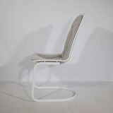 Cidue Cantilever Wire Chairs, Set of 6, 1970s