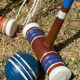 Ancien jeu de croquet en bois