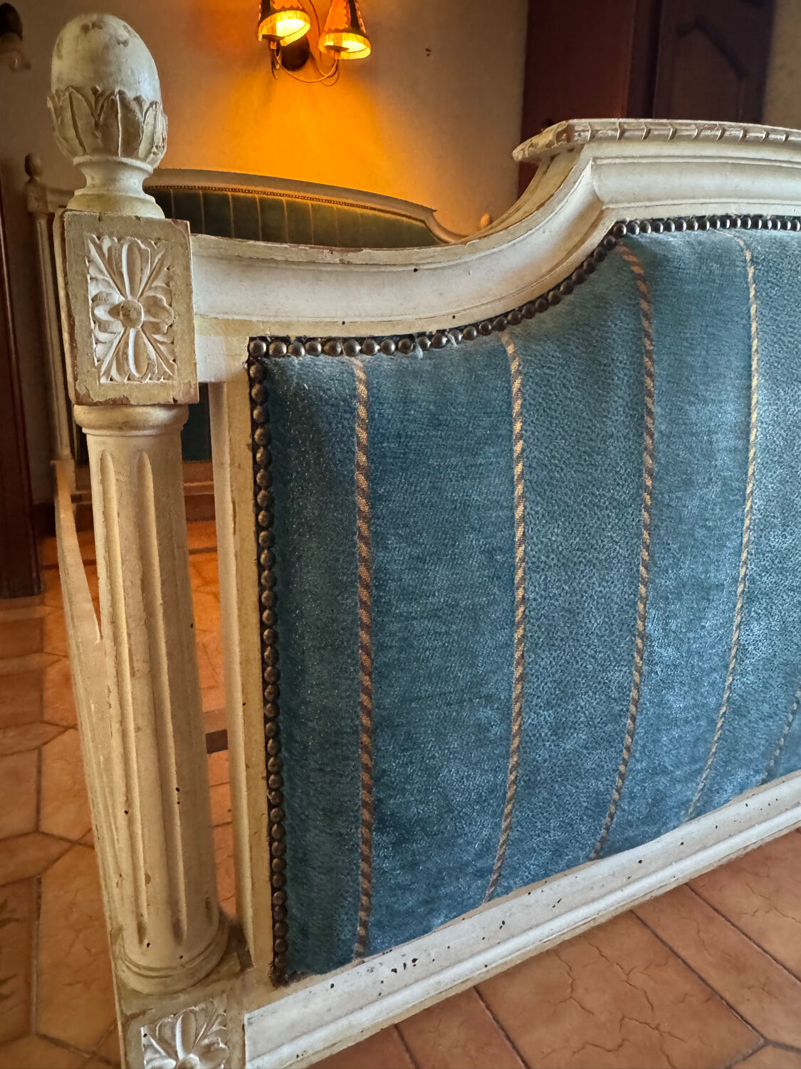 Antique French Double Bed Louis XVI