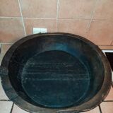 Grand plat en bois ancien