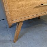 Vintage oak chiffonier from the 1950s