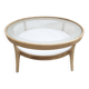 Baumann round coffee table model Dièse 1990