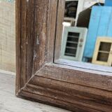 Burmese teak mirror