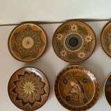 Vintage artisanal plates