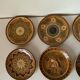 Vintage artisanal plates