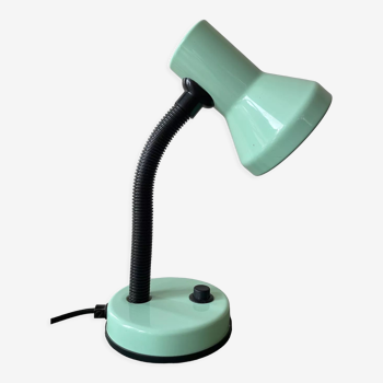 Vintage celadon color desk lamp 90s