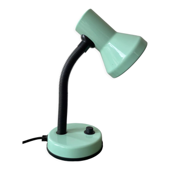 Vintage celadon color desk lamp 90s