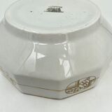 Art Deco salad bowl earthenware of Saint-Ghislain