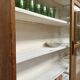 Large antique display cabinet