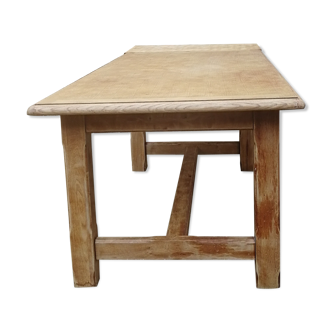 Table de ferme, un tiroir, une rallonge