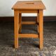 Farm stool folk art original barn painting