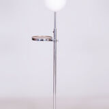 Restored Bauhaus Floor Lamp, Hynek Gottwald, Chrome-plated Steel, Czechia
