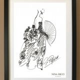 Drawing of the house Nina Ricci